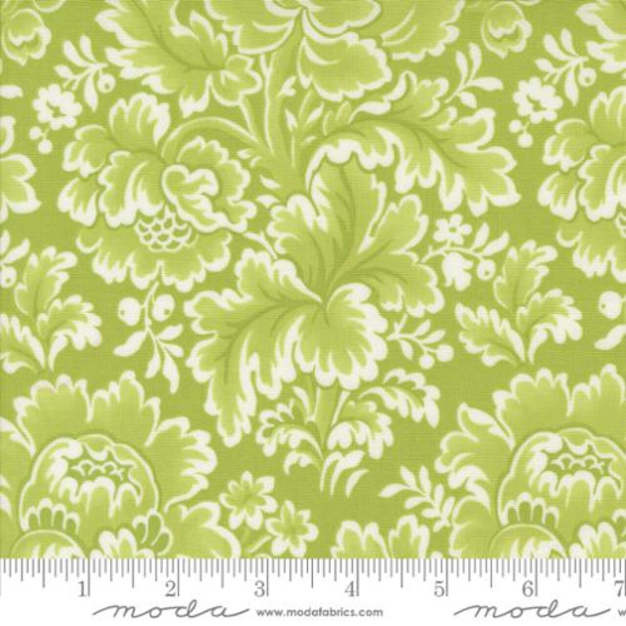 Fabric Moda Cedar Christmas Tapestry Florals Buon Natale by the Quarter Yard 35400-15